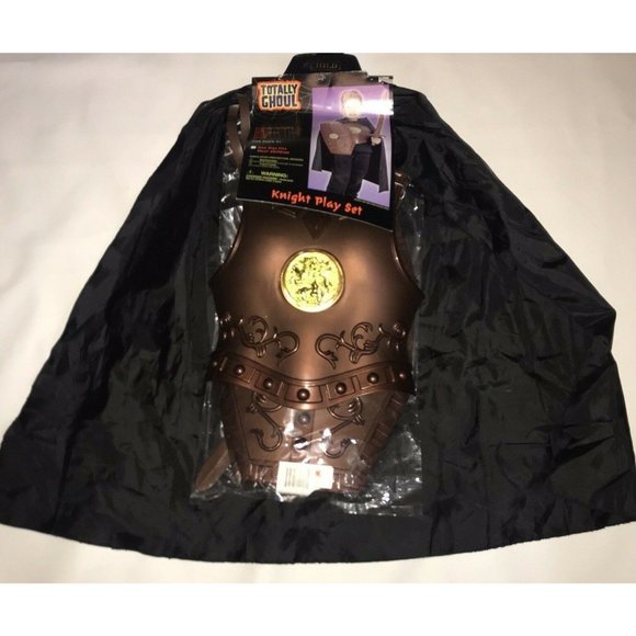 Boys Knight Play Set Halloween Costume Accessory Medieval Pretend Play Prop